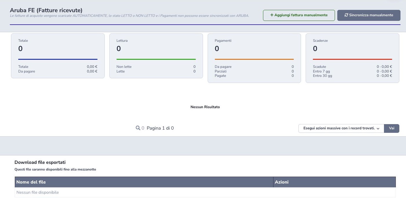 Supplier invoice archive