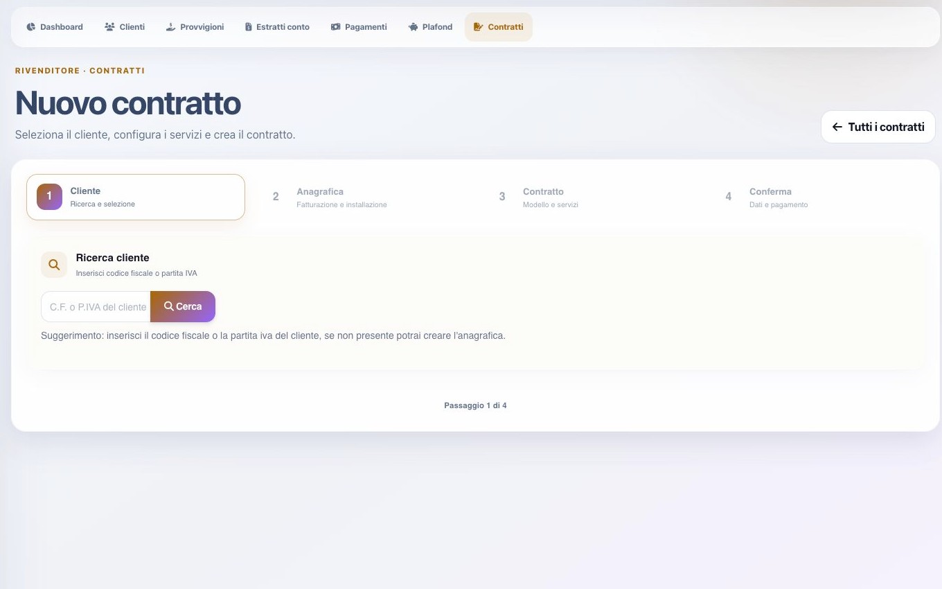 Primo passaggio del nuovo contratto